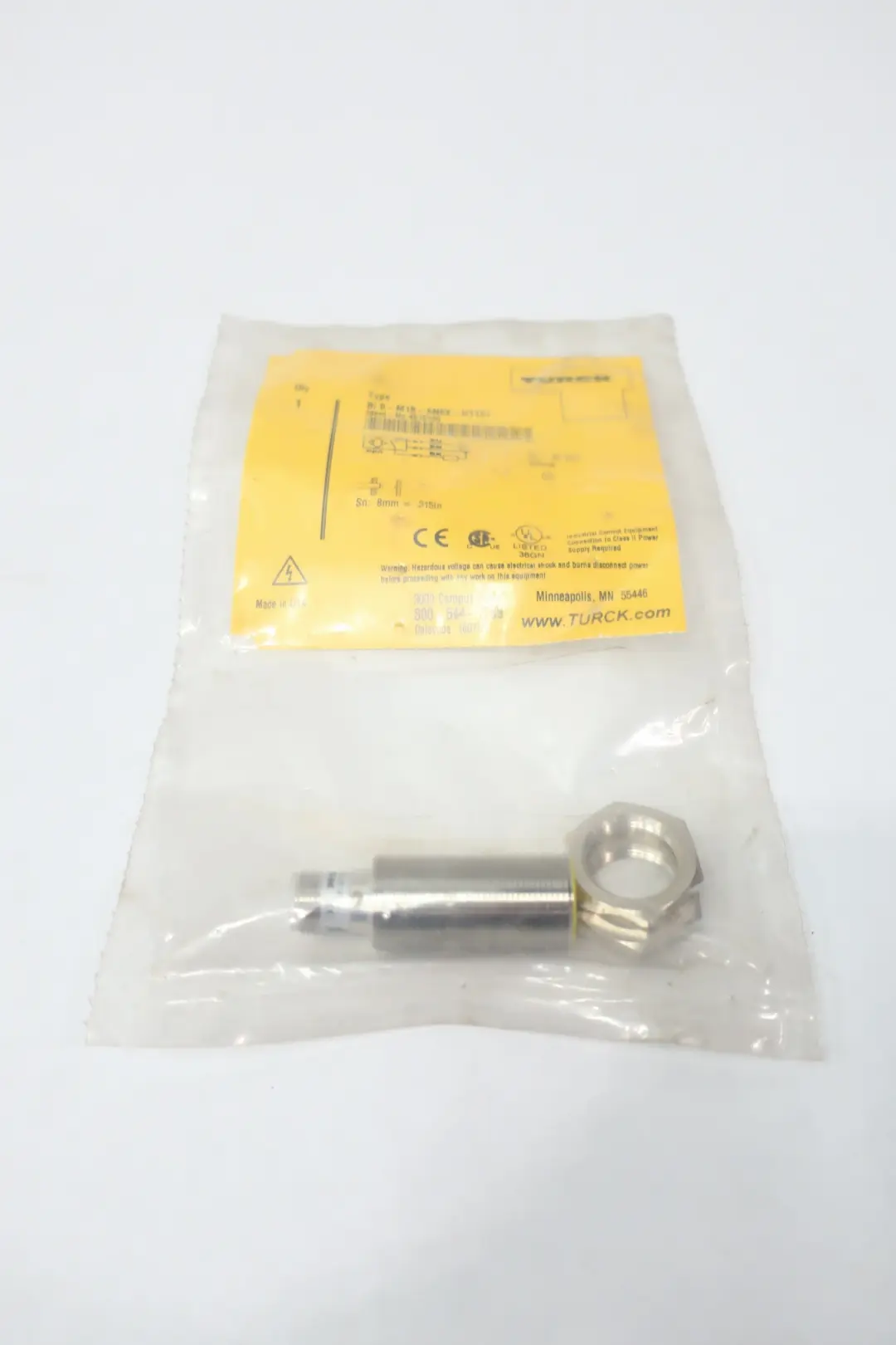 TURCK BI 8-M18-AN6X-H1141