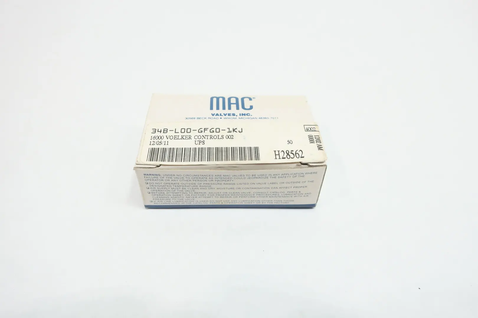 Produktfoto 1 von MAC 34B-L00-GFG0-1KJ