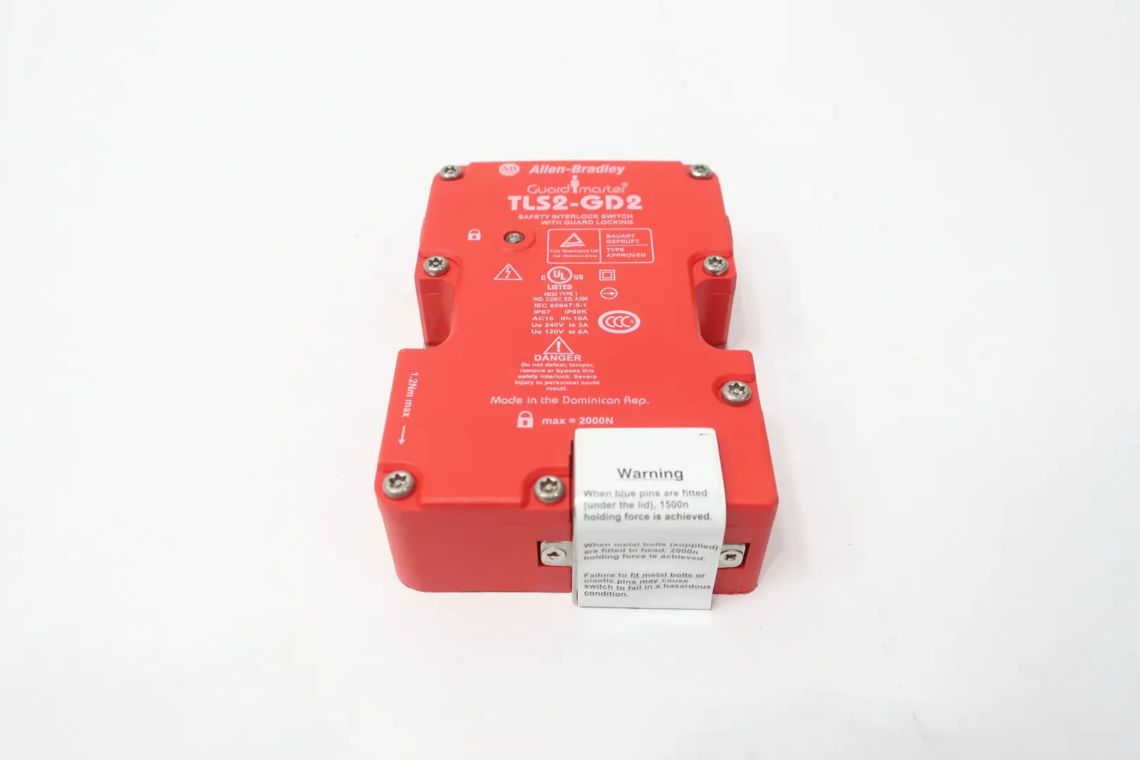 Produktfoto 1 von ALLEN BRADLEY 440G-T27175 TLS2-GD2