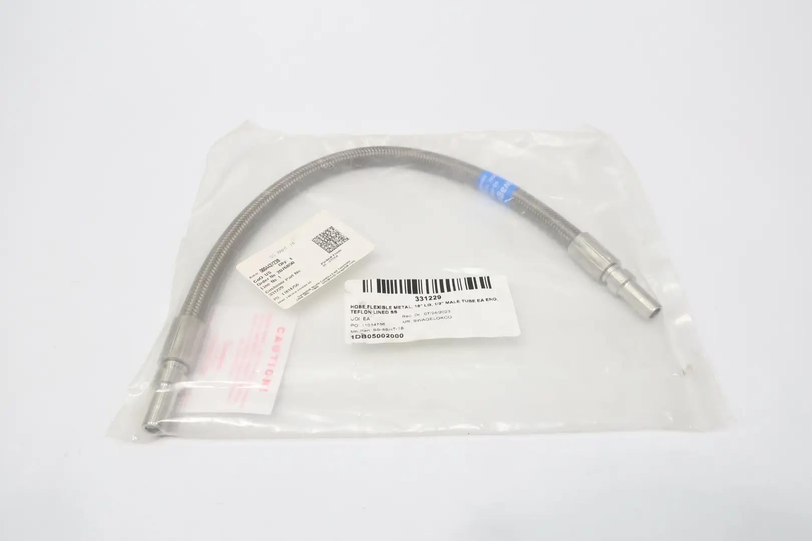 Produktfoto 1 von SWAGELOK SS-8BHT-18