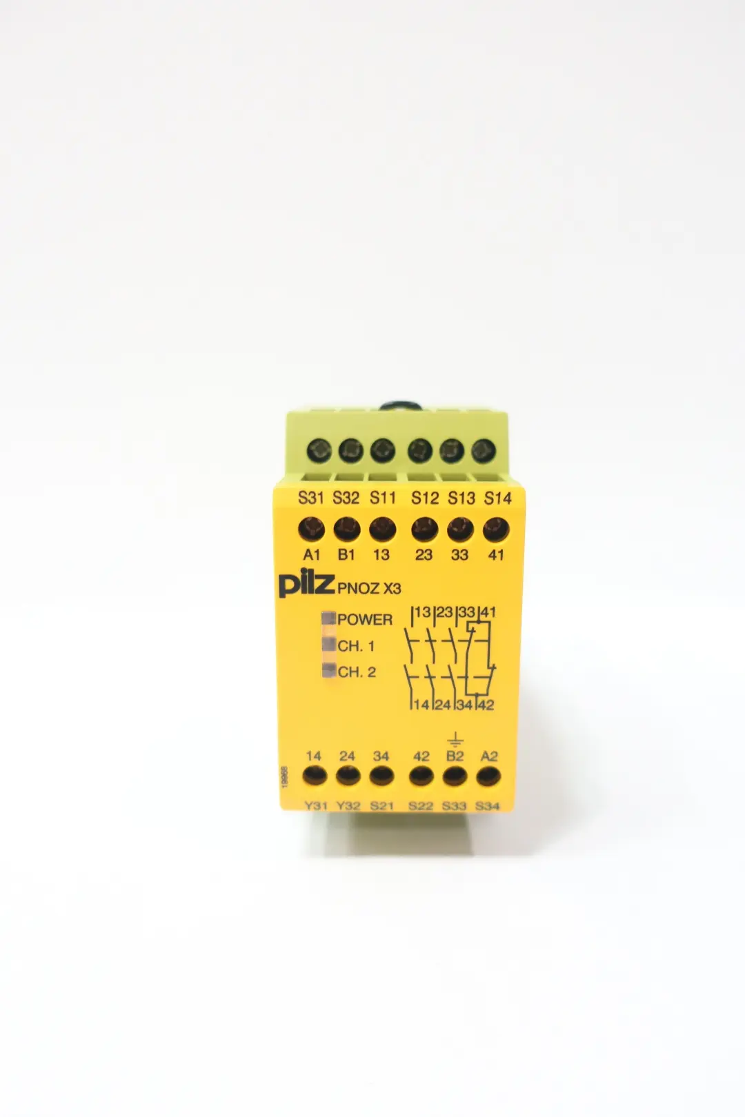 Produktfoto 1 von PILZ PNOZ-X3-115VAC-24VDC-3N/O-1N/C-1SO