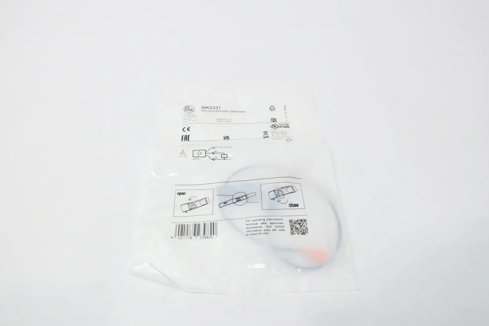 Produktfoto 1 von IFM EFECTOR MK5331 MKC3020-BPKG/A/0,3M/ZH/ASR