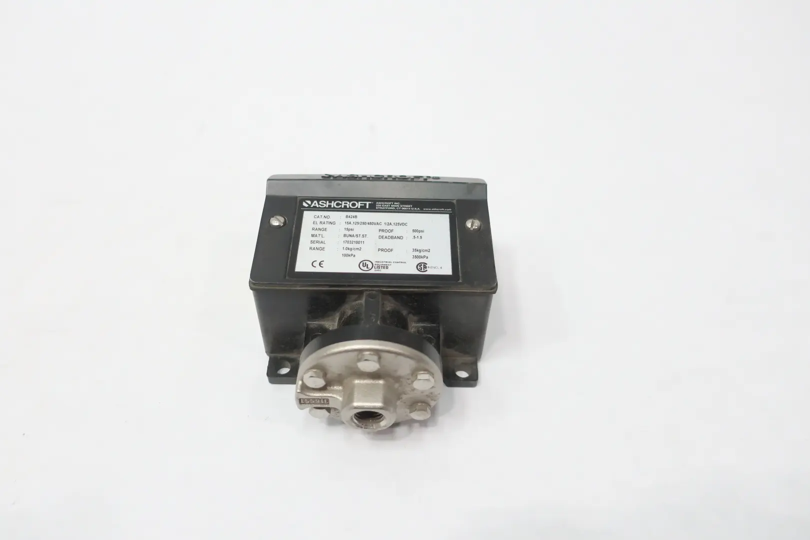 Produktfoto 1 von ASHCROFT B424B