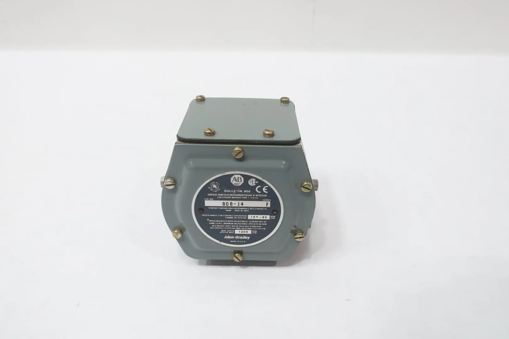 Produktfoto 1 von ALLEN BRADLEY 808-J4