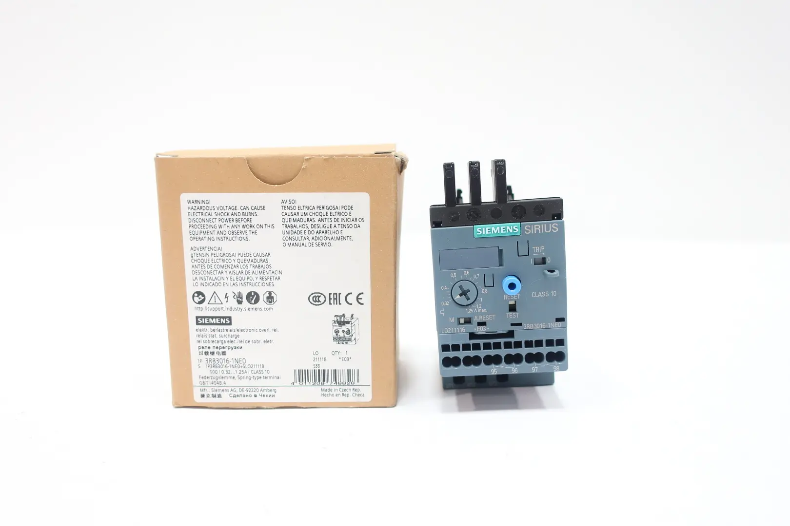 Produktfoto 1 von SIEMENS 3RB3016-1NE0