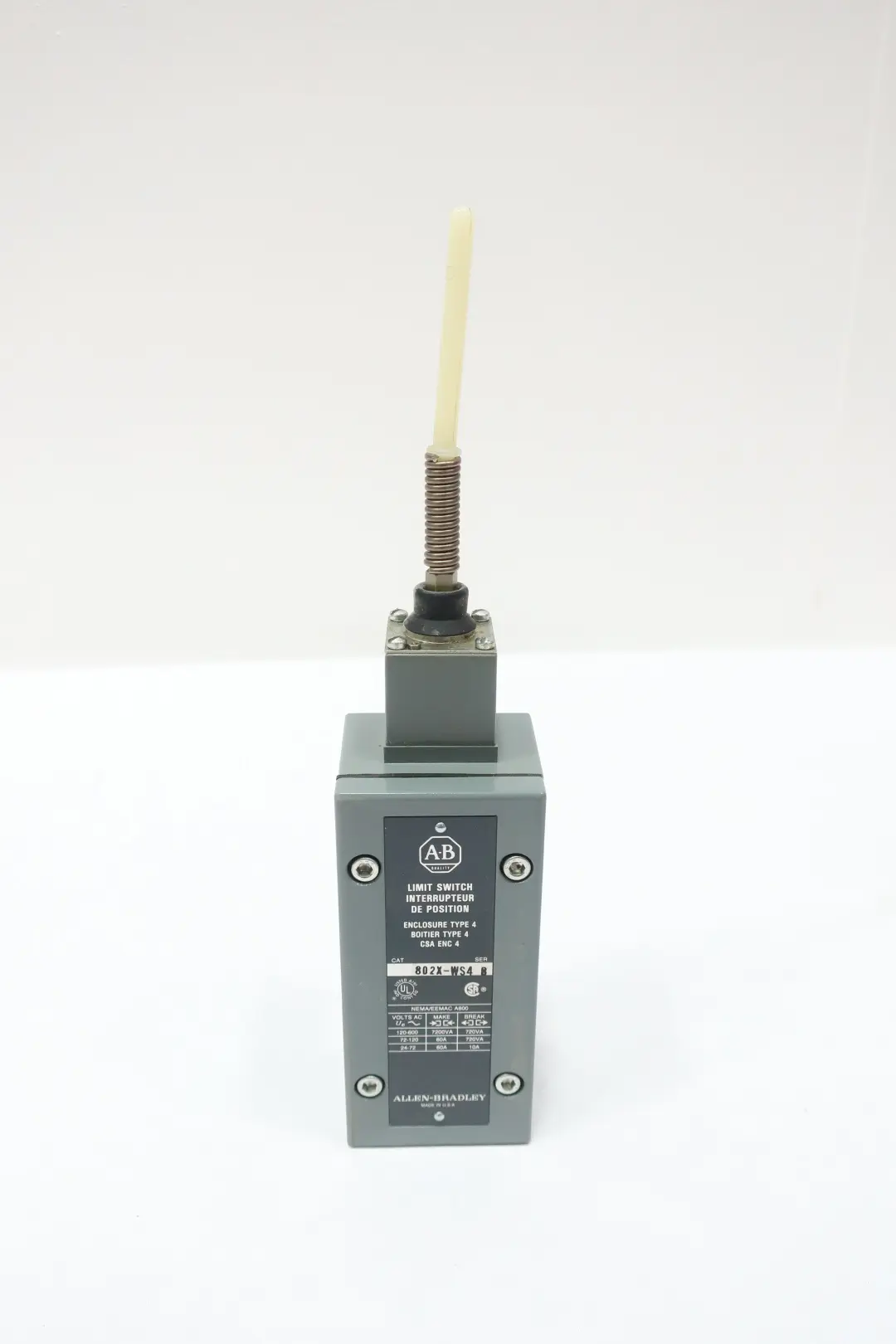Produktfoto 1 von ALLEN BRADLEY 802X-WS4
