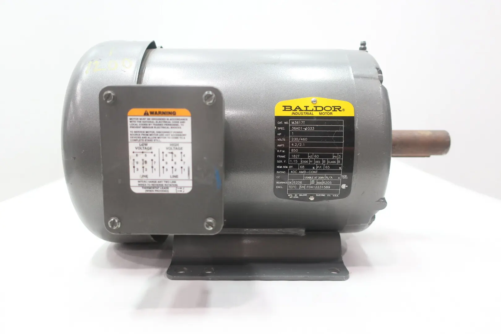Produktfoto 1 von BALDOR M3617T