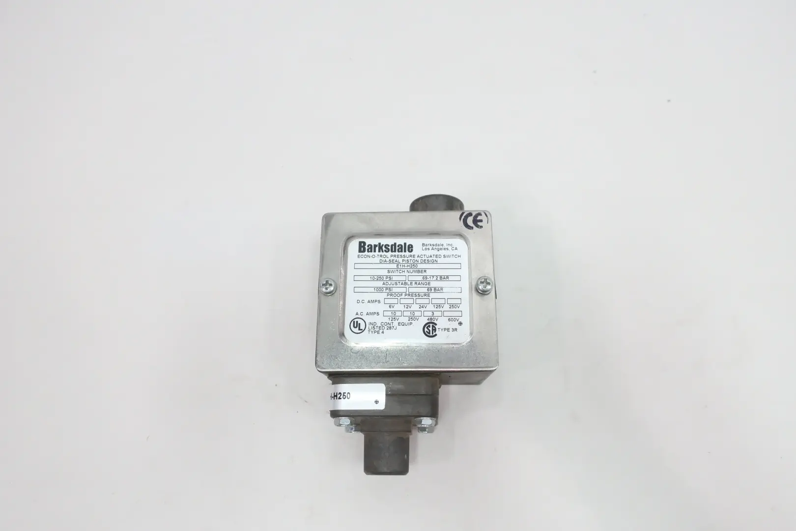 Produktfoto 1 von BARKSDALE E1H-H250