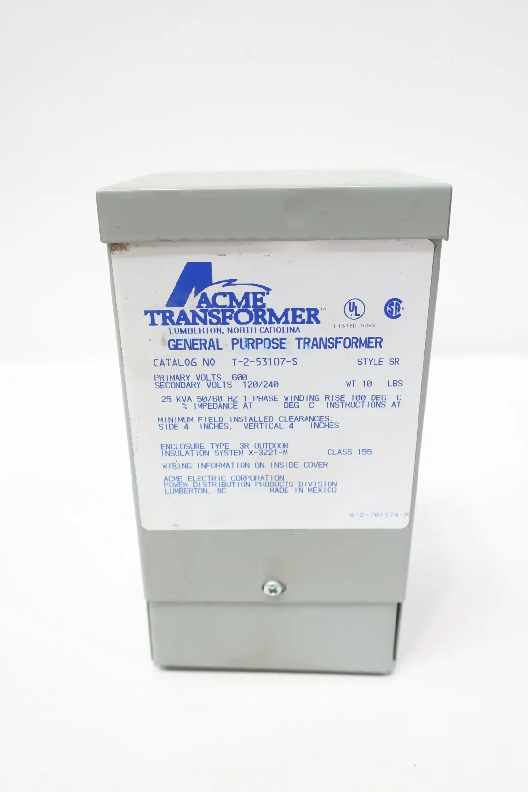 Produktfoto 1 von ACME TRANSFORMER T-2-53107-S