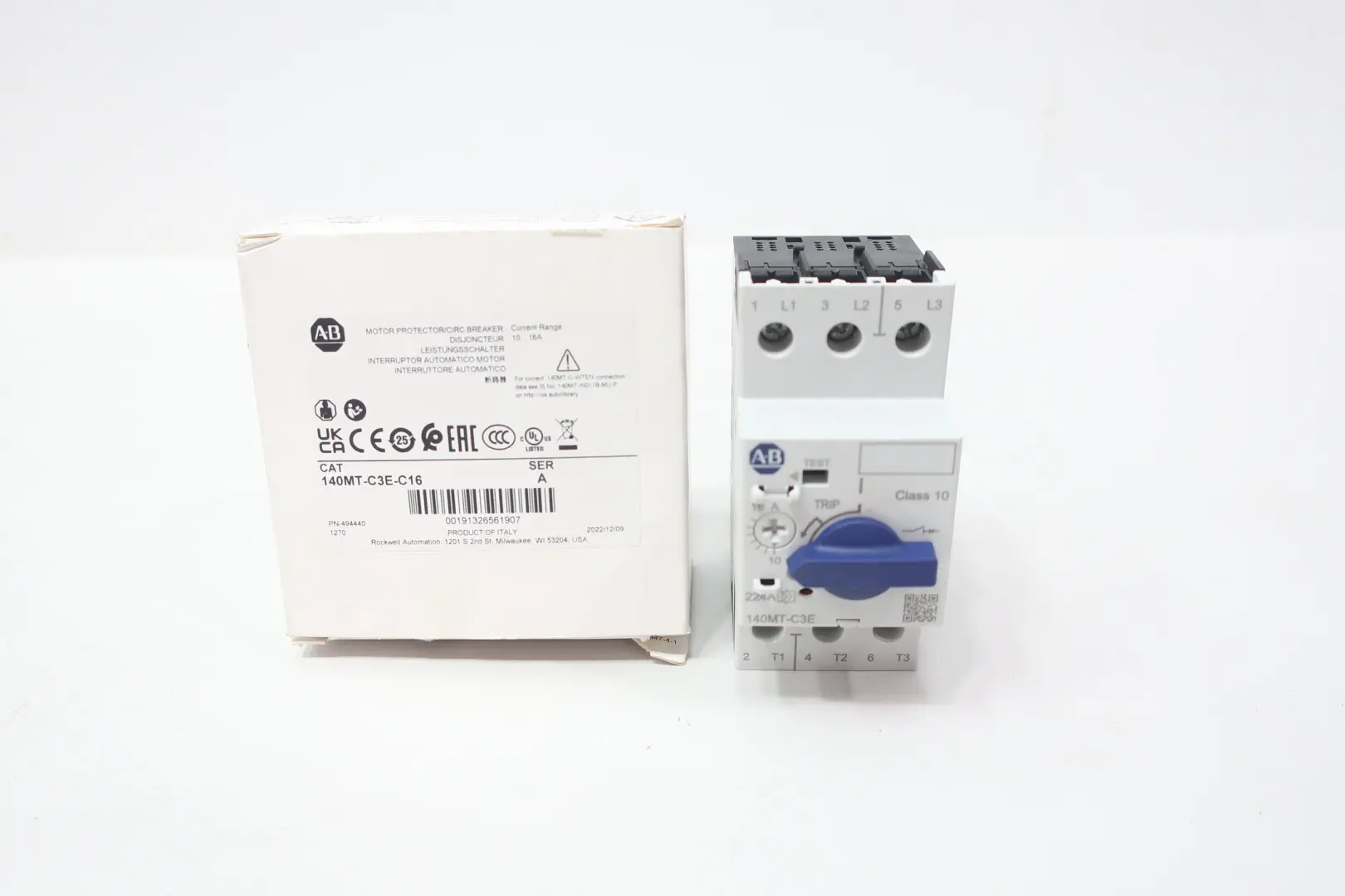 Produktfoto 1 von ALLEN BRADLEY 140MT-C3E-C16