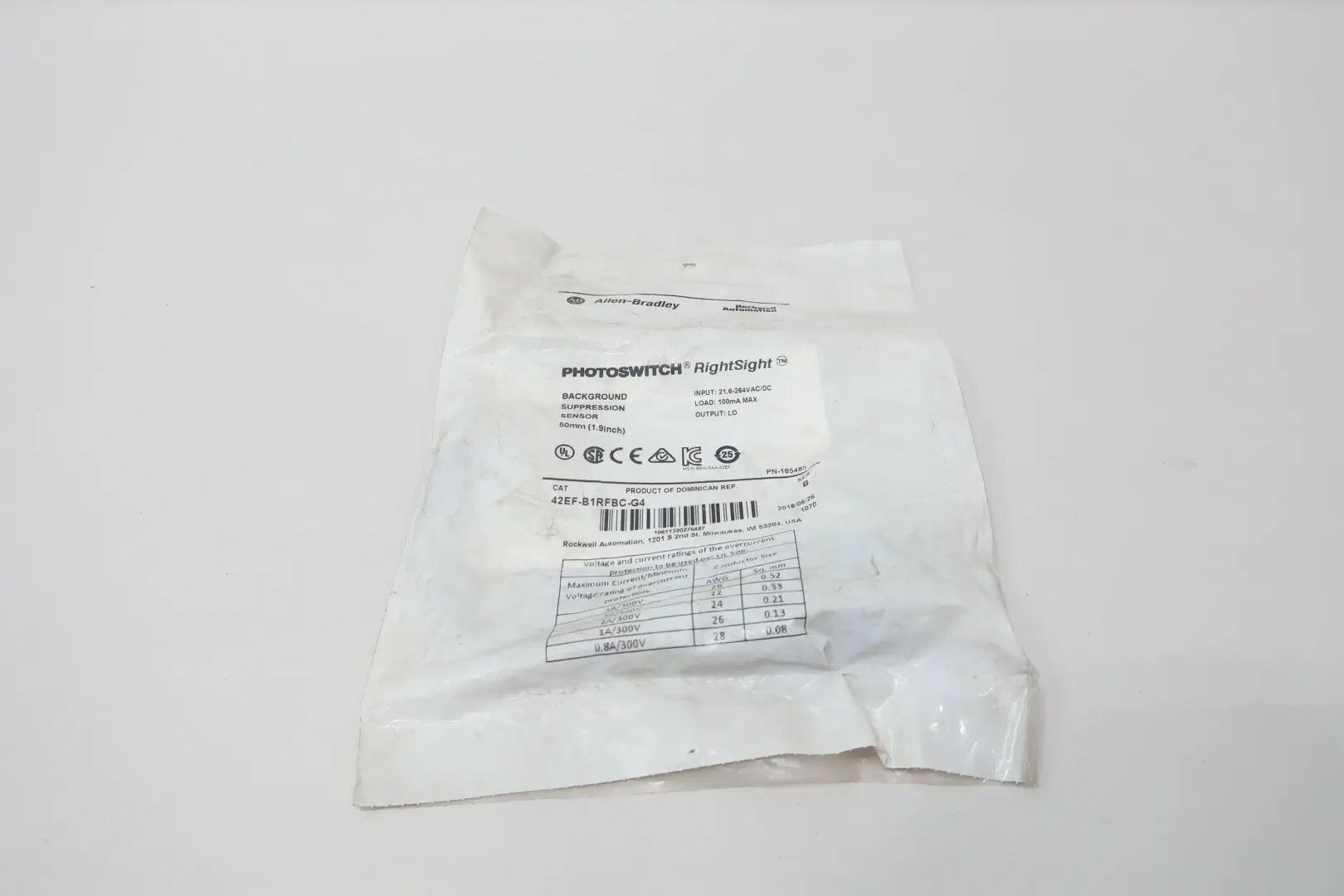 Produktfoto 1 von ALLEN BRADLEY 42EF-B1RFBC-G4