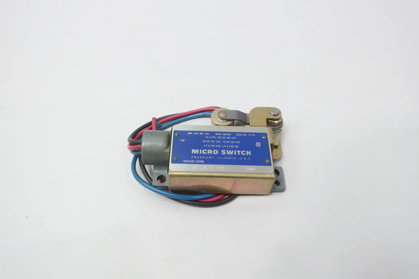Produktfoto 1 von MICRO SWITCH BZLN-2-RH