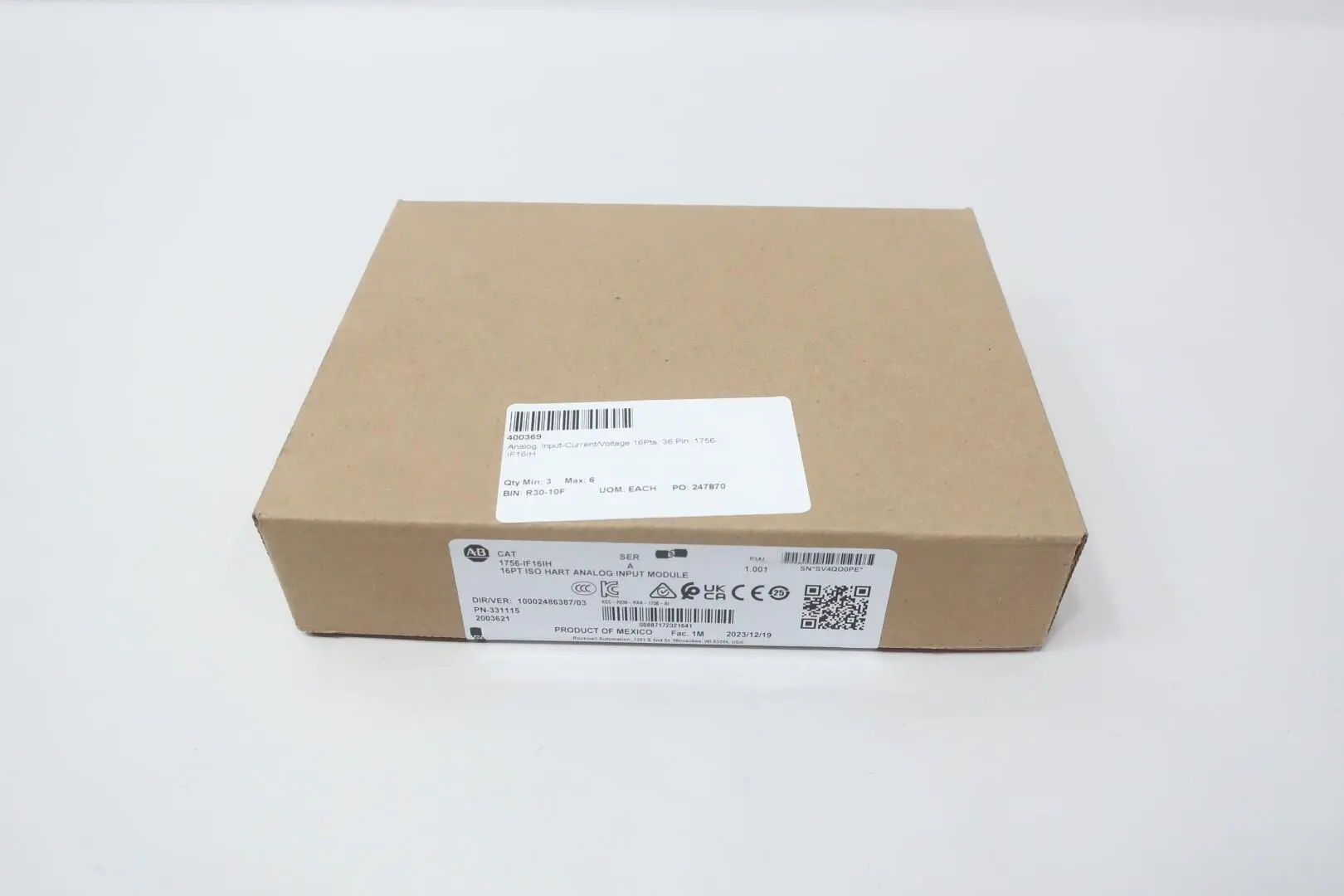 Produktfoto 1 von ALLEN BRADLEY 1756-IF16IH