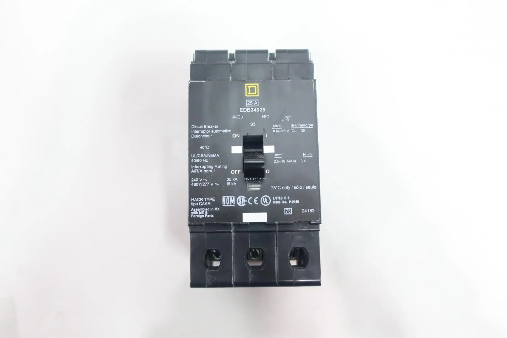 Produktfoto 1 von SQUARE D EDB34025