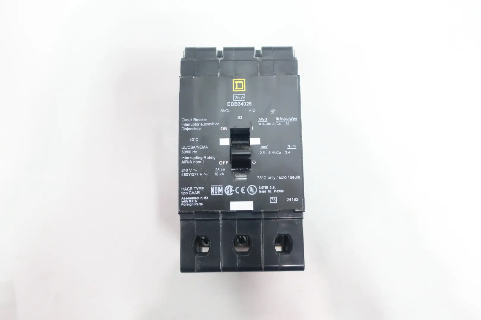 Produktfoto 1 von SQUARE D EDB34025