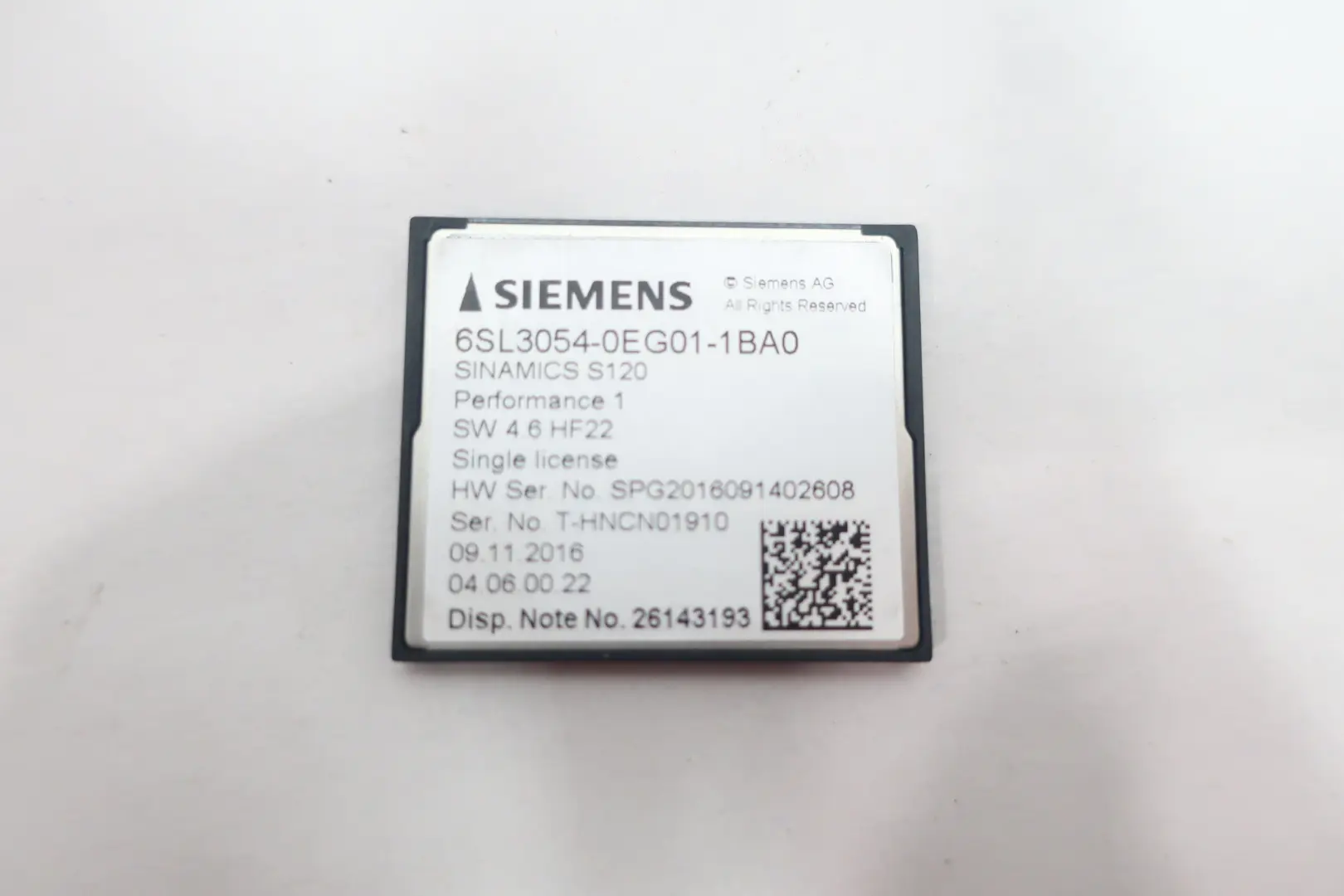 Produktfoto 1 von SIEMENS 6SL3054-0EG01-1BA0