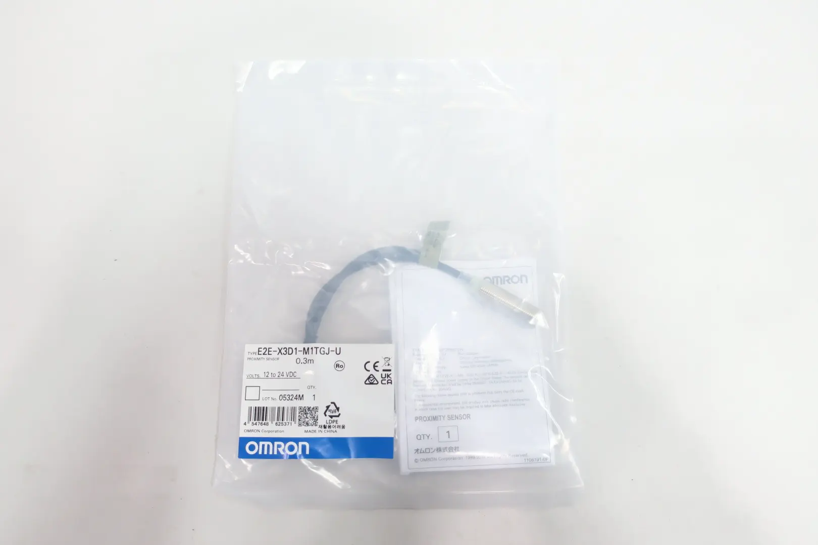Produktfoto 1 von OMRON E2E-X3D1-M1TGJ-U