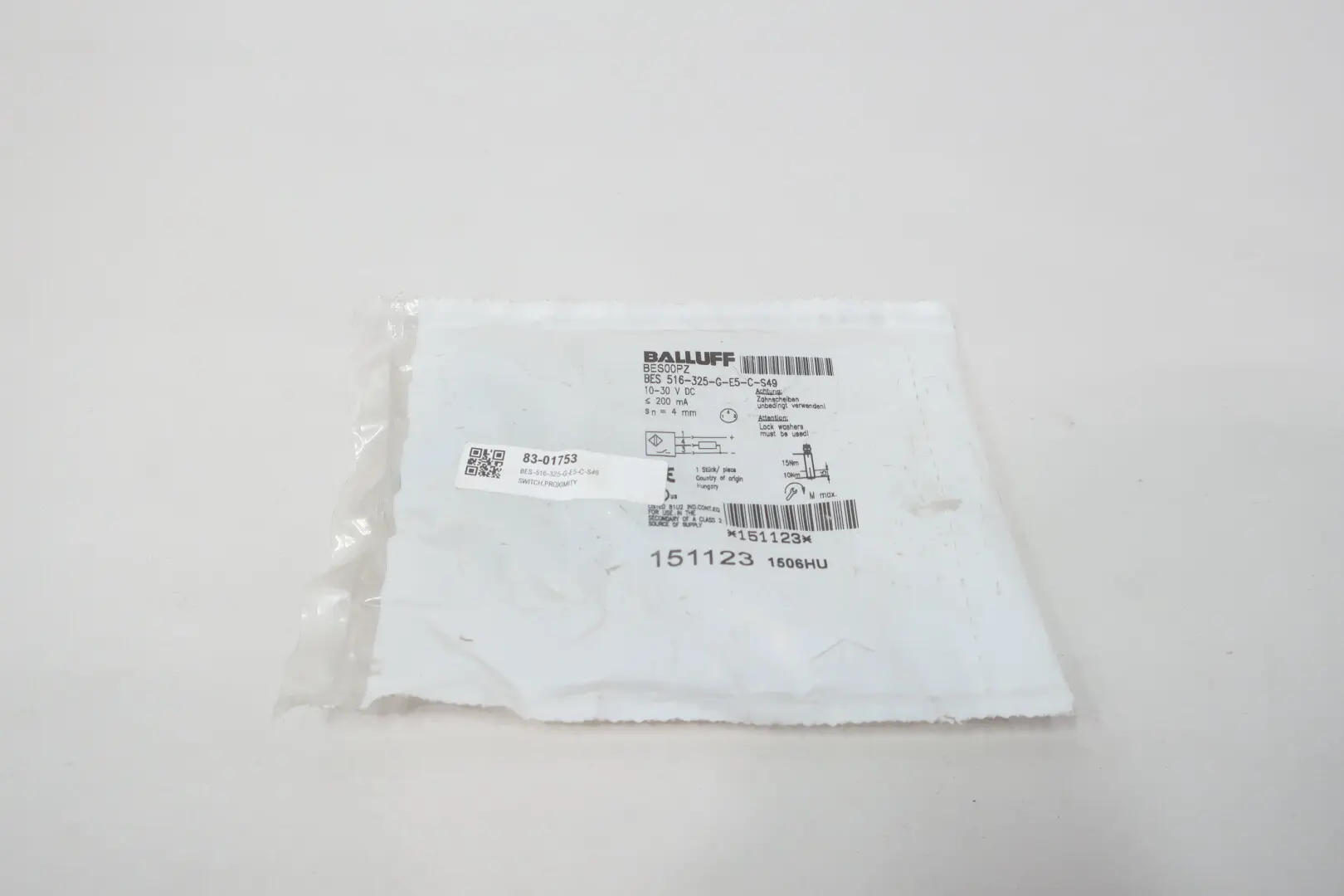 Produktfoto 1 von BALLUFF BES00PZ BES 516-325-G-E5-C-S49