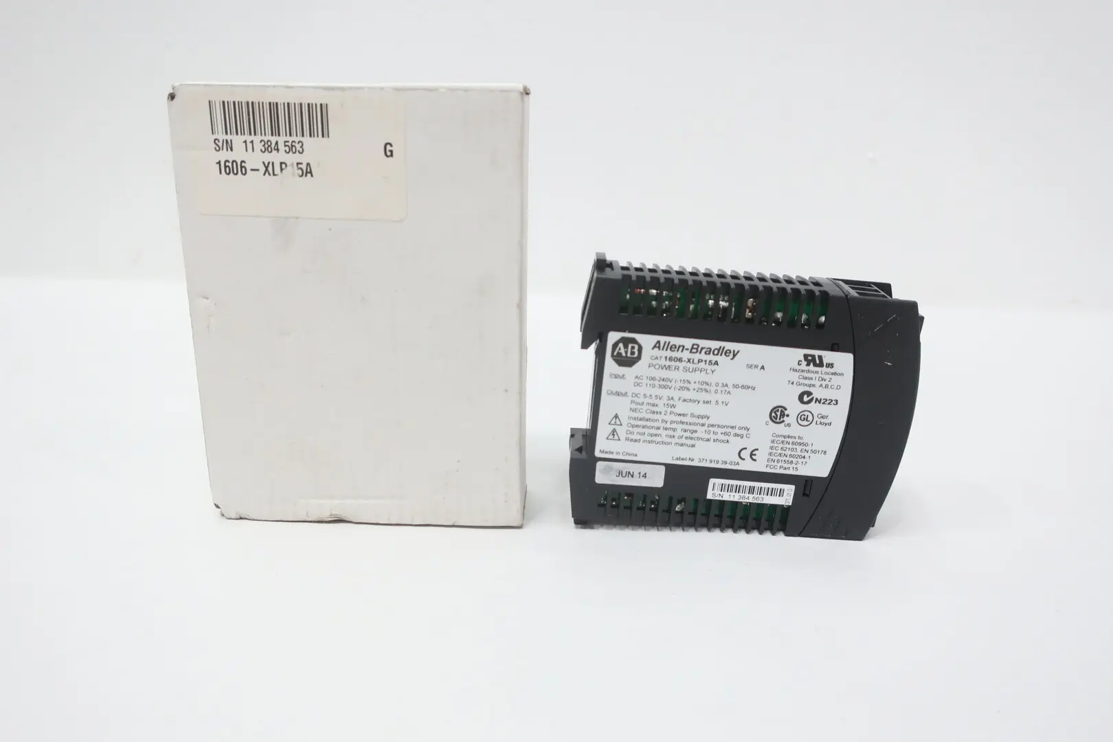 Produktfoto 1 von ALLEN BRADLEY 1606-XLP15A