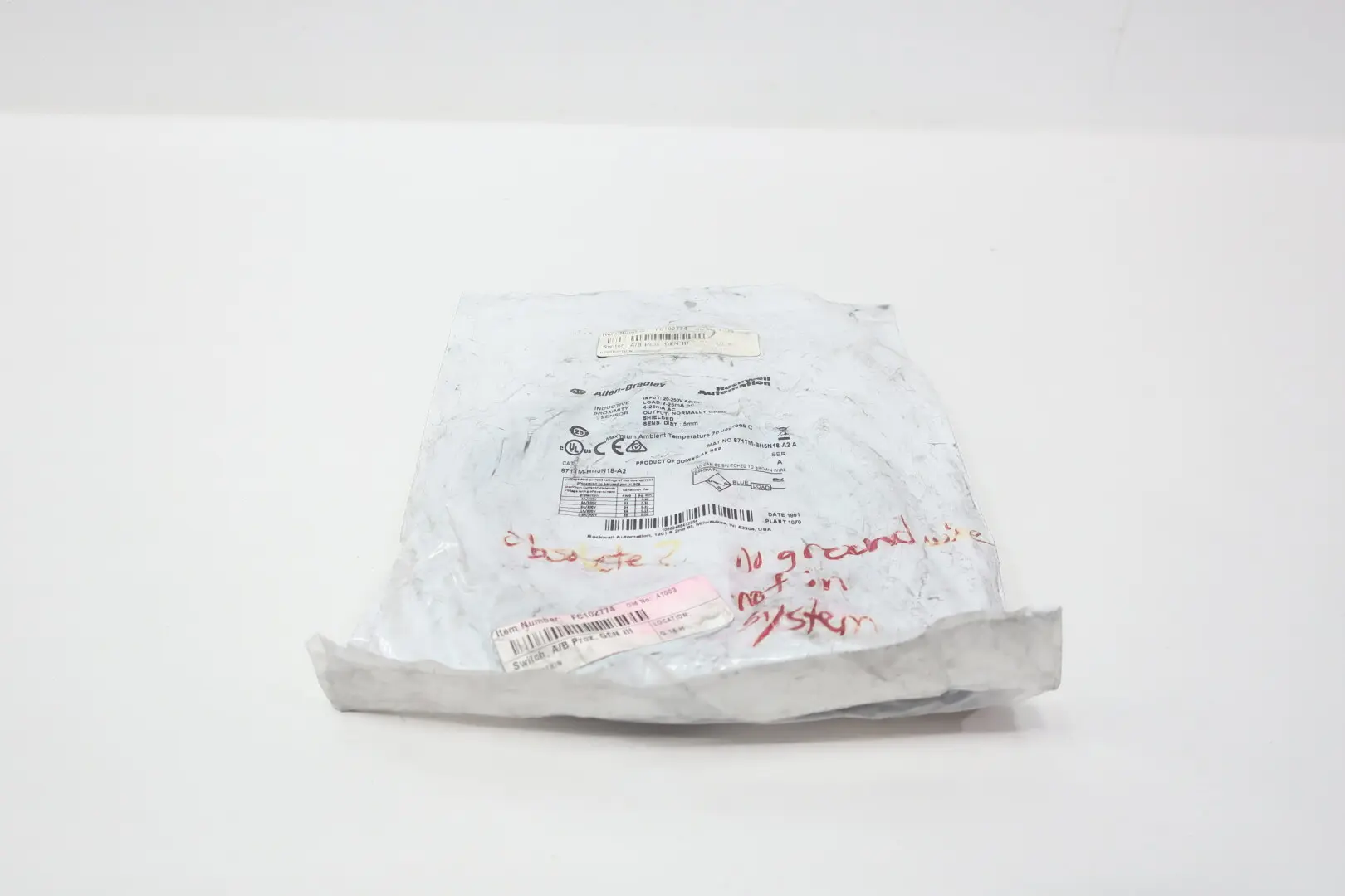 Produktfoto 1 von ALLEN BRADLEY 871TM-BH5N18-A2