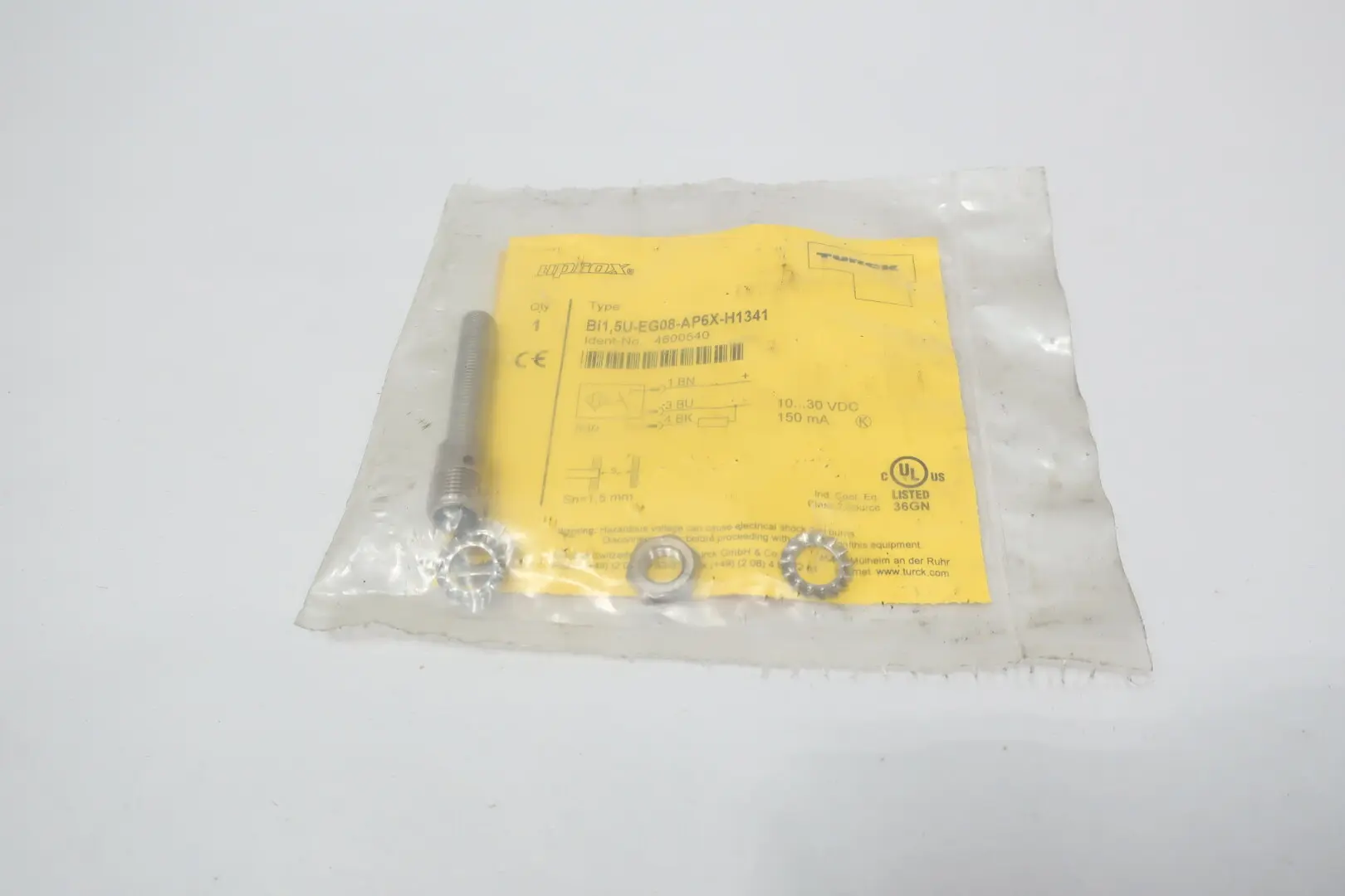 Produktfoto 1 von TURCK BI1,5U-EG08-AP6X-H1341 4600540