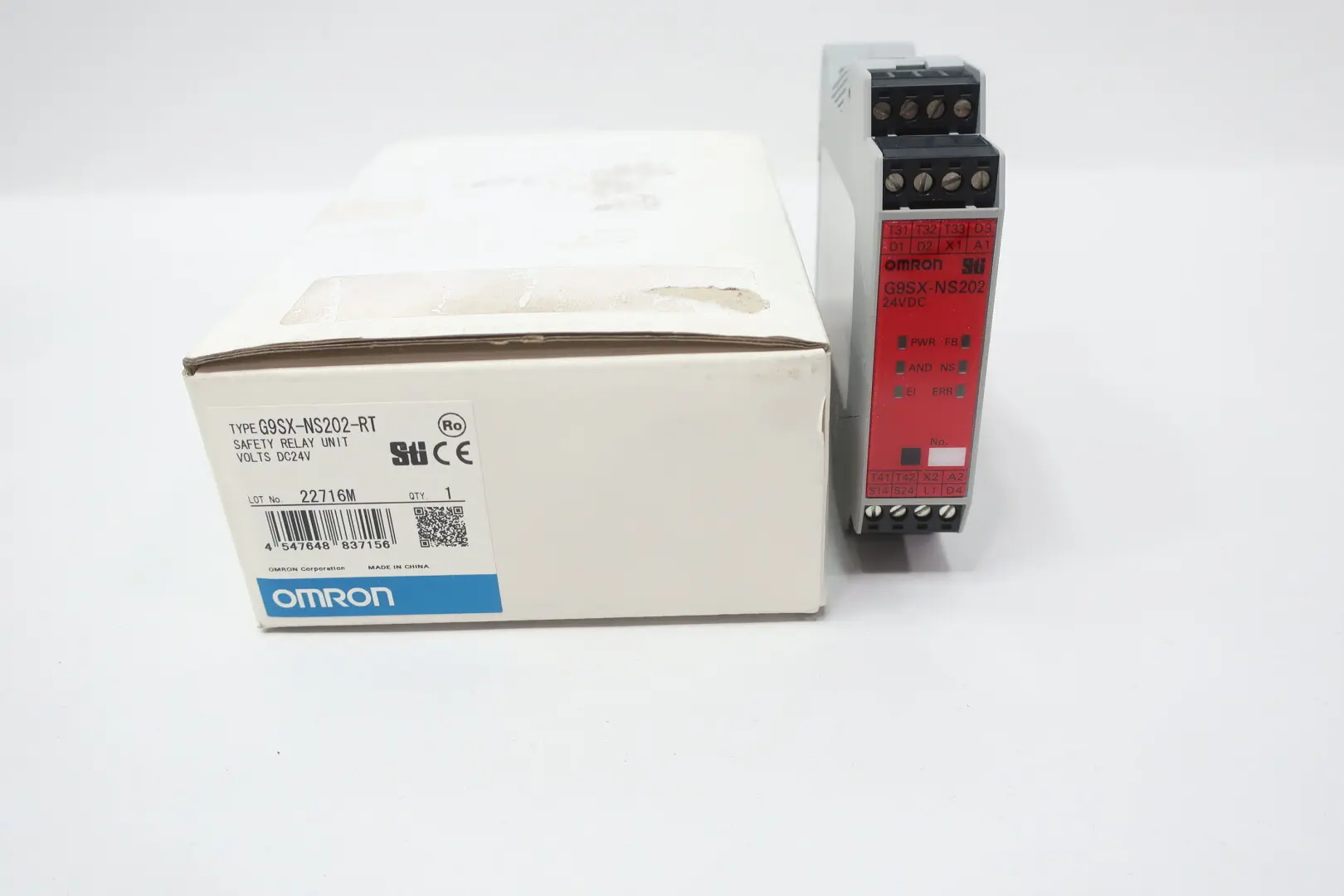 Produktfoto 1 von OMRON G9SX-NS202-RT