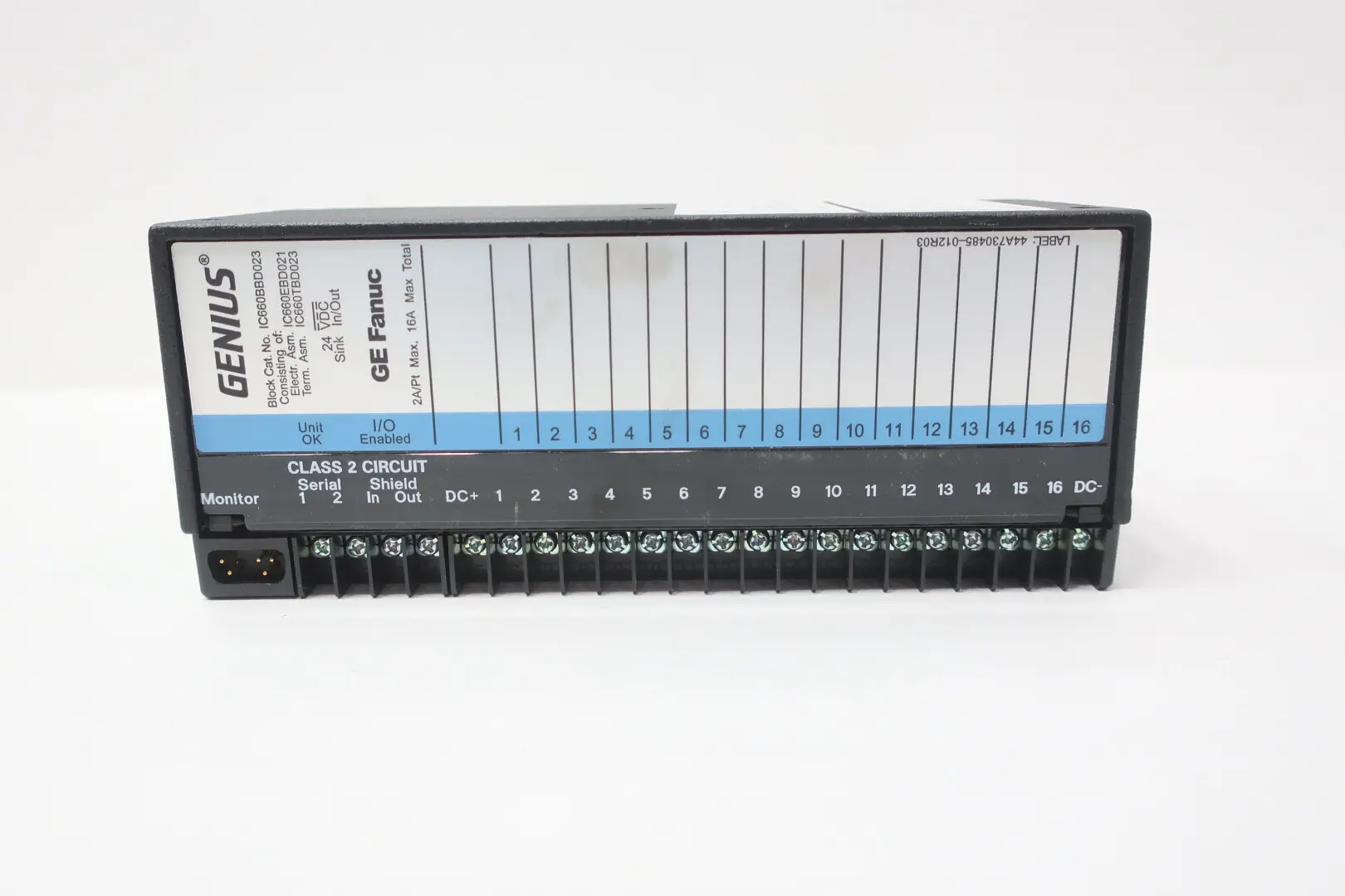 Produktfoto 1 von GE FANUC IC660EBD023W