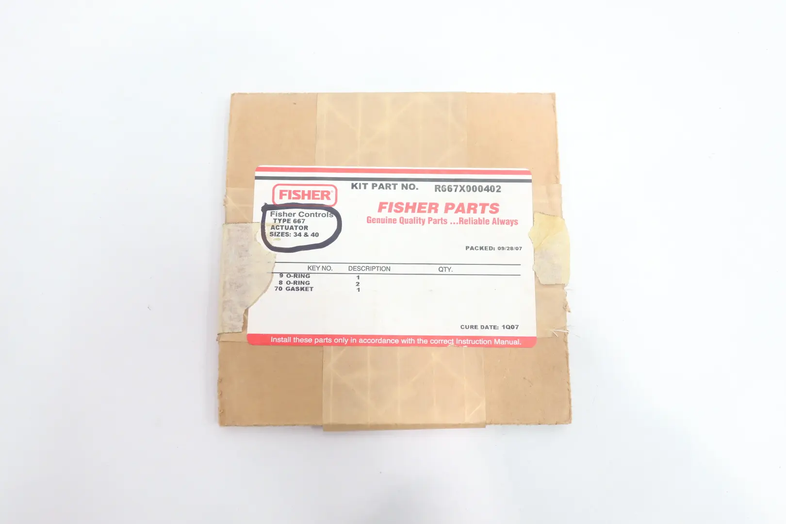 Produktfoto 1 von FISHER R667X000402