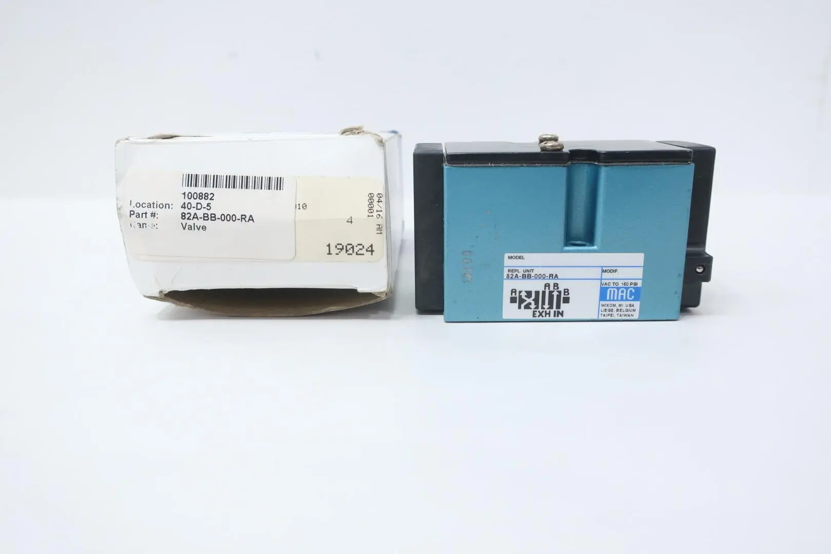Produktfoto 1 von MAC 82A-BB-000-RA