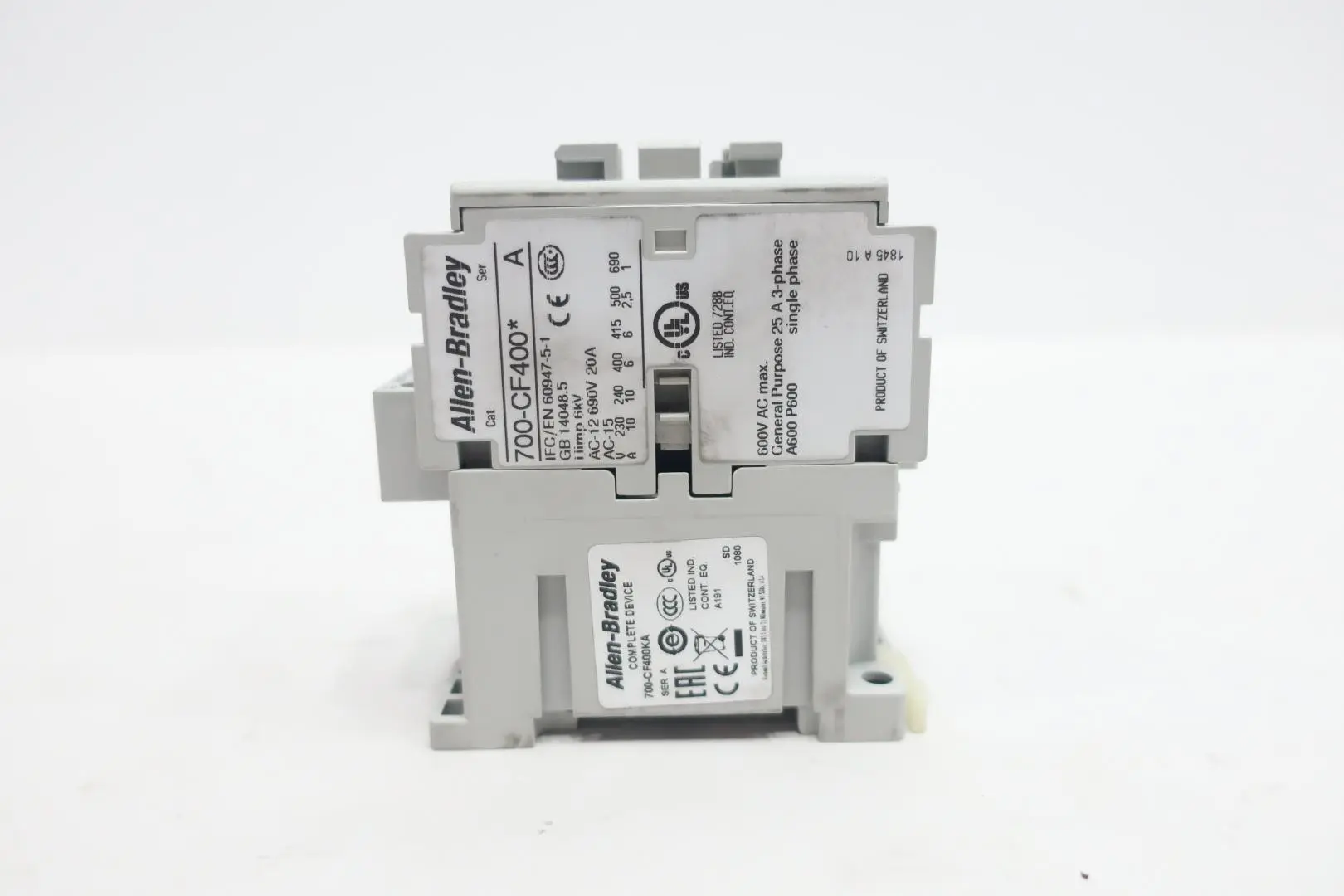 Produktfoto 1 von ALLEN BRADLEY 700-CF400KA