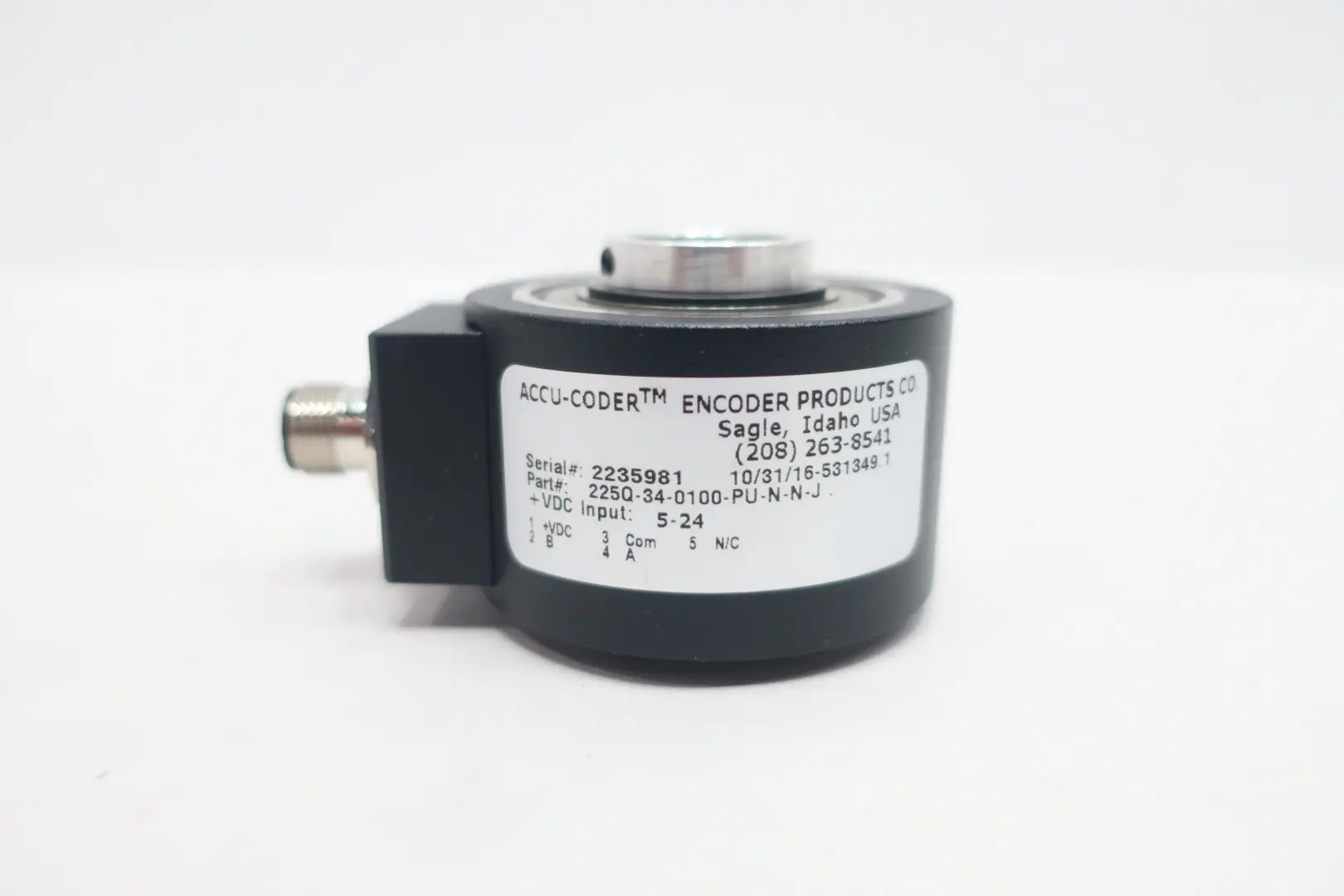 Produktfoto 1 von ACCU-CODER 225Q-34-0100-PU-N-N-J