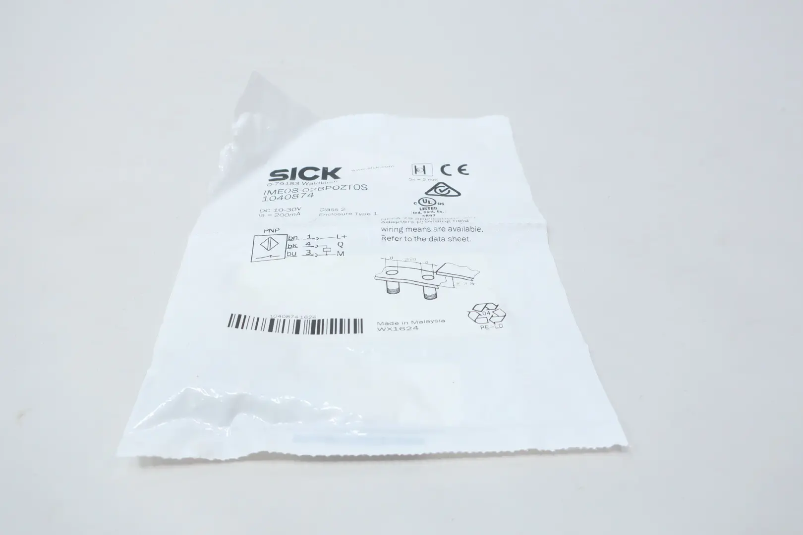 Produktfoto 1 von SICK IME08-02BP0ZT0S 1040874