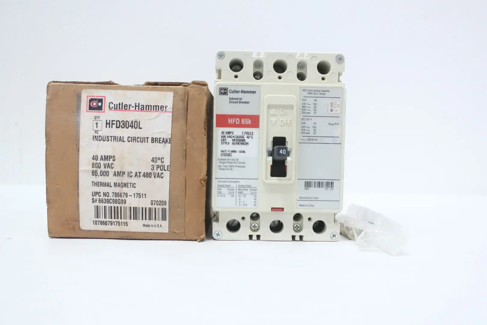 Produktfoto 1 von CUTLER HAMMER HFD3040L