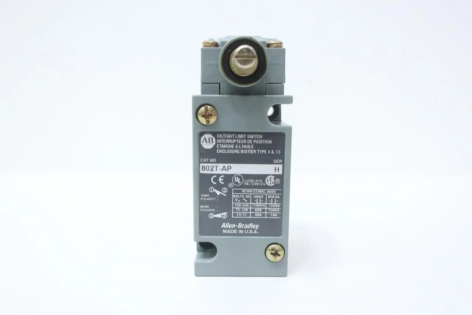 Produktfoto 1 von ALLEN BRADLEY 802T-AP