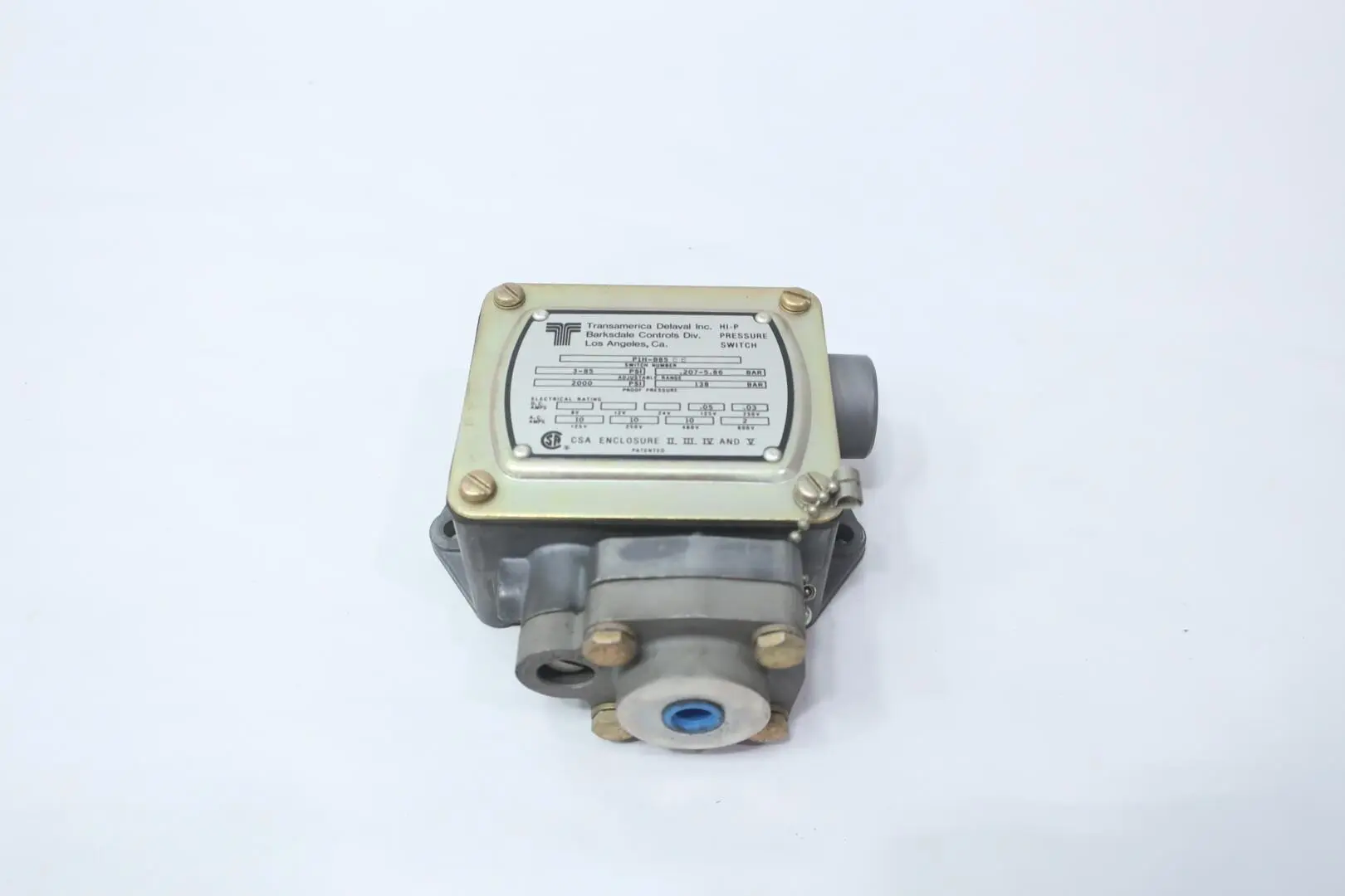 Produktfoto 1 von BARKSDALE P1H-B85 SS