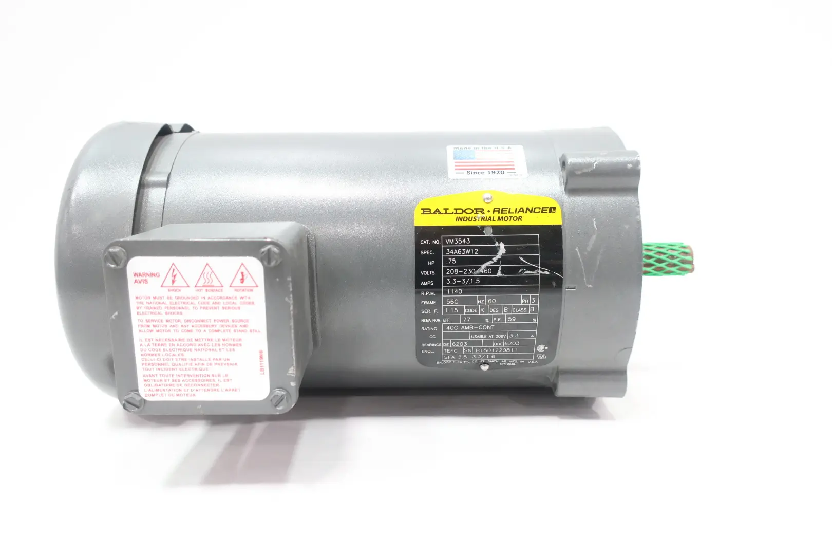 Produktfoto 1 von BALDOR VM3543