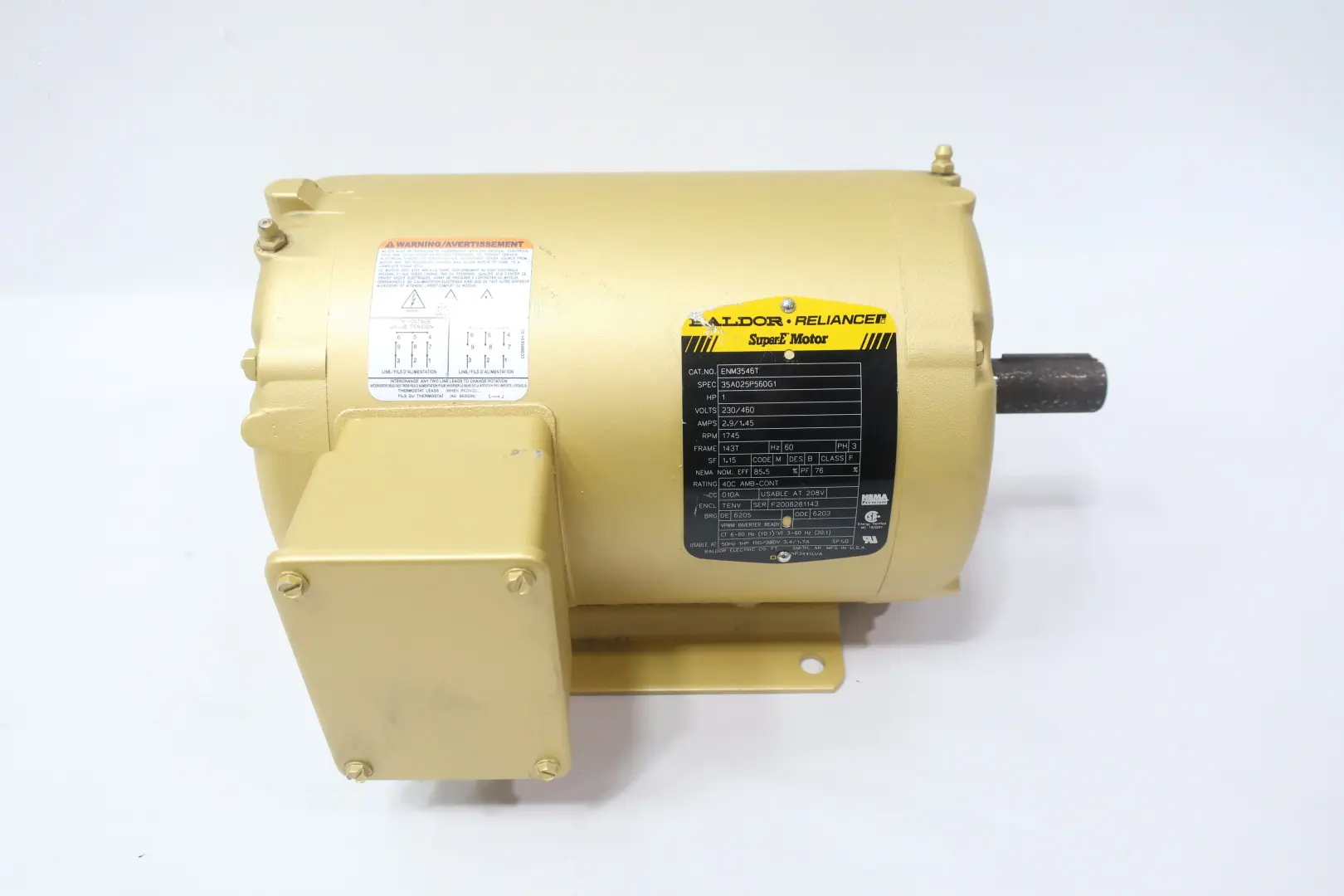 Produktfoto 1 von BALDOR ENM3546T
