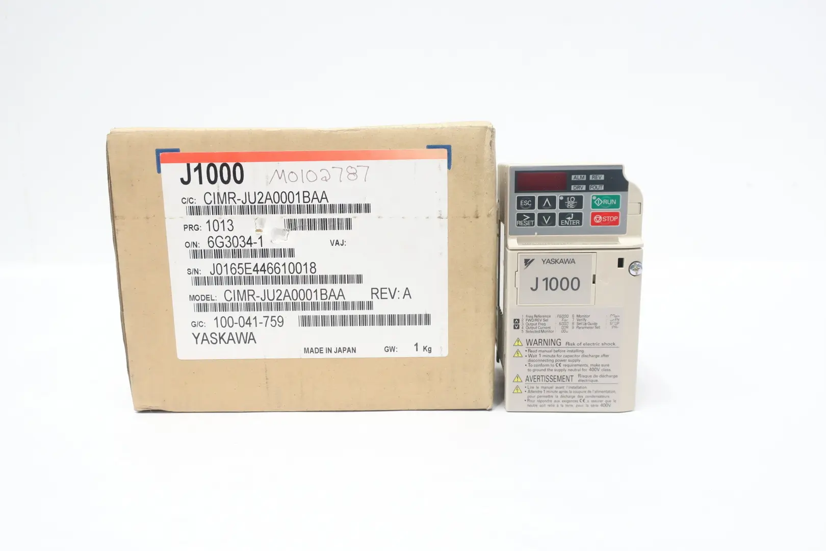 Produktfoto 1 von YASKAWA CIMR-JU2A0001BAA