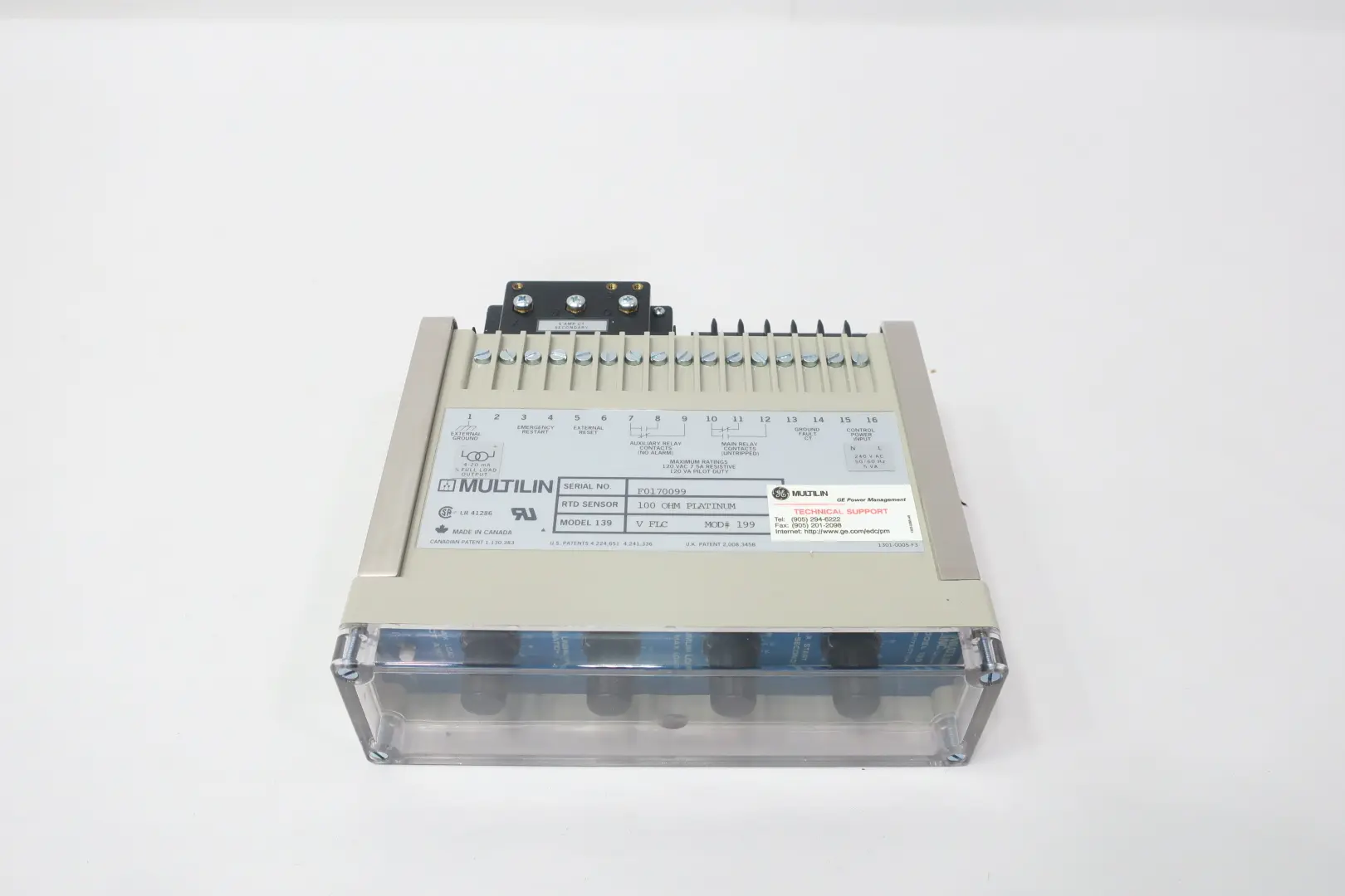 Produktfoto 1 von GENERAL ELECTRIC GE 139-V-FLC