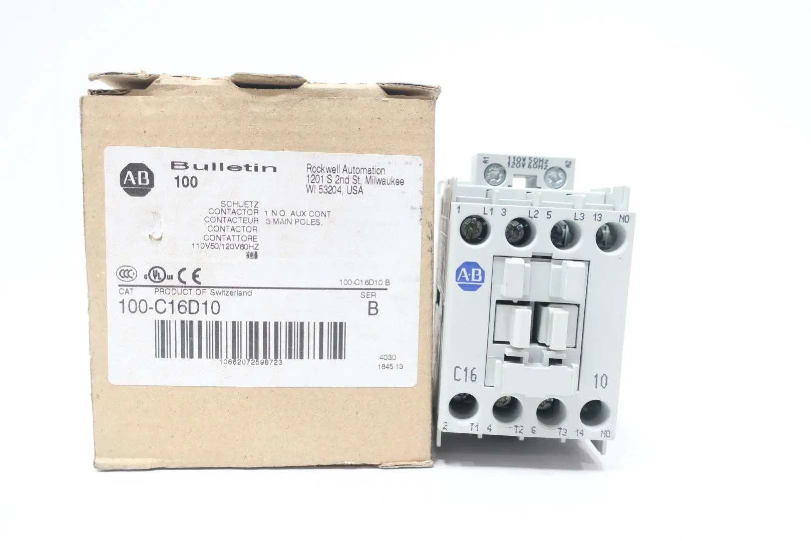 Produktfoto 1 von ALLEN BRADLEY 100-C16D10
