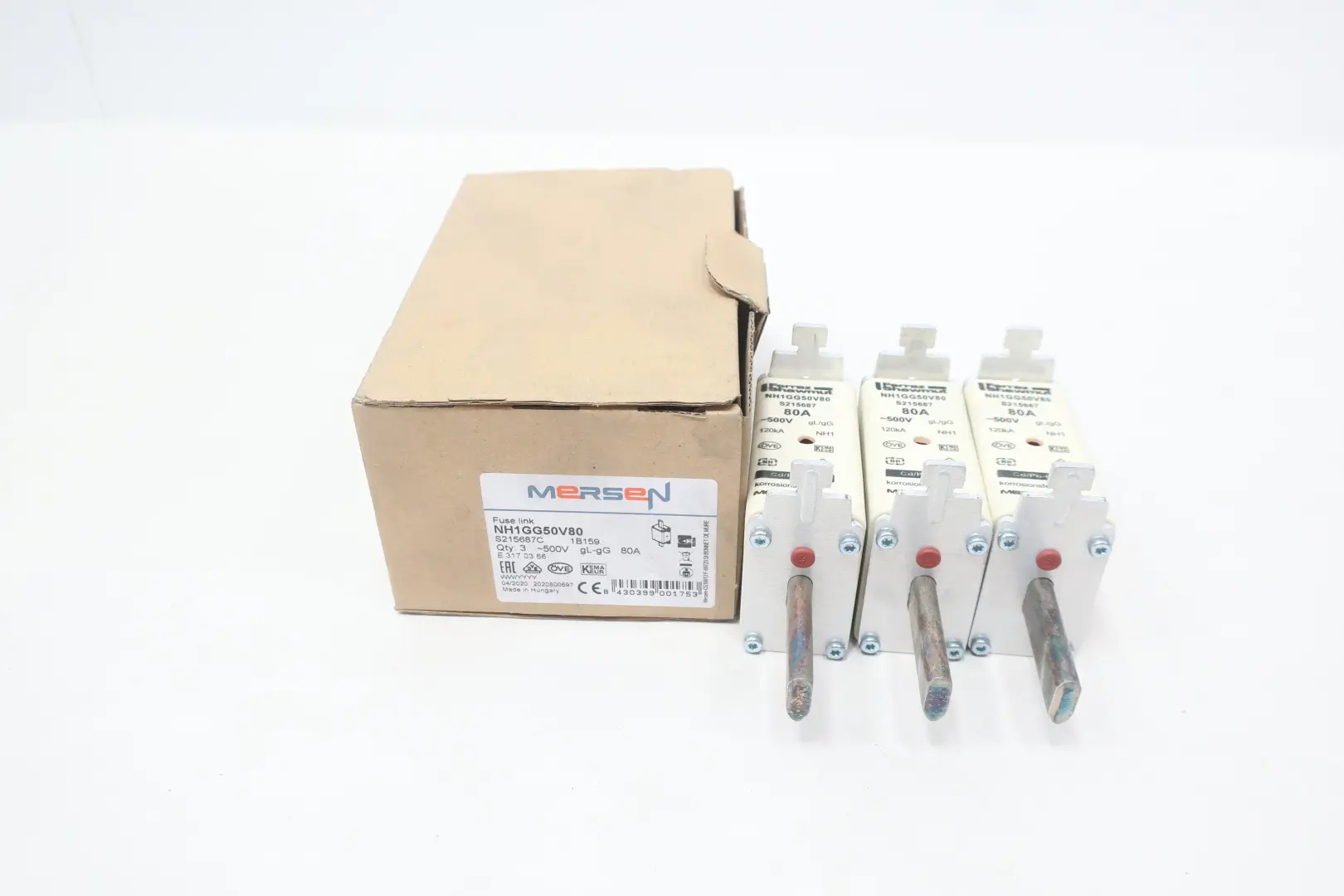 Produktfoto 1 von MERSEN NH1GG50V80