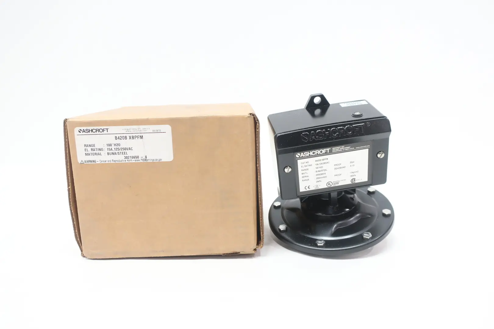 Produktfoto 1 von ASHCROFT B420B XBPFM