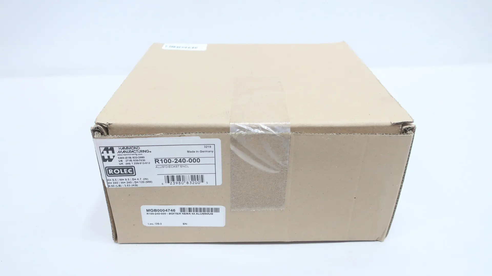 Produktfoto 1 von HAMMOND R100-240-000