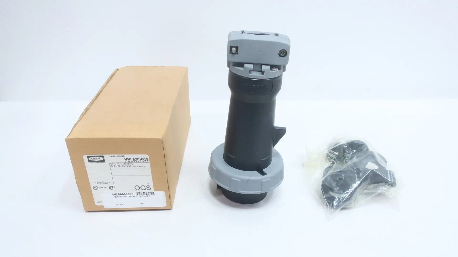 Produktfoto 1 von HUBBELL HBL530P5W