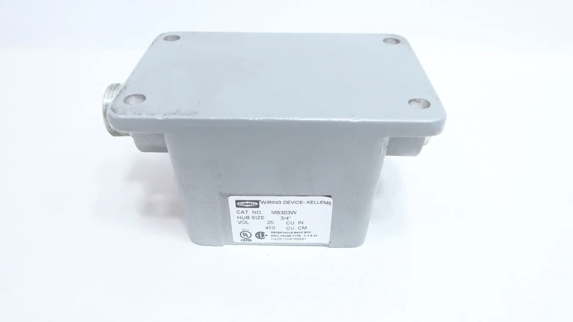 Produktfoto 1 von HUBBELL MB303W