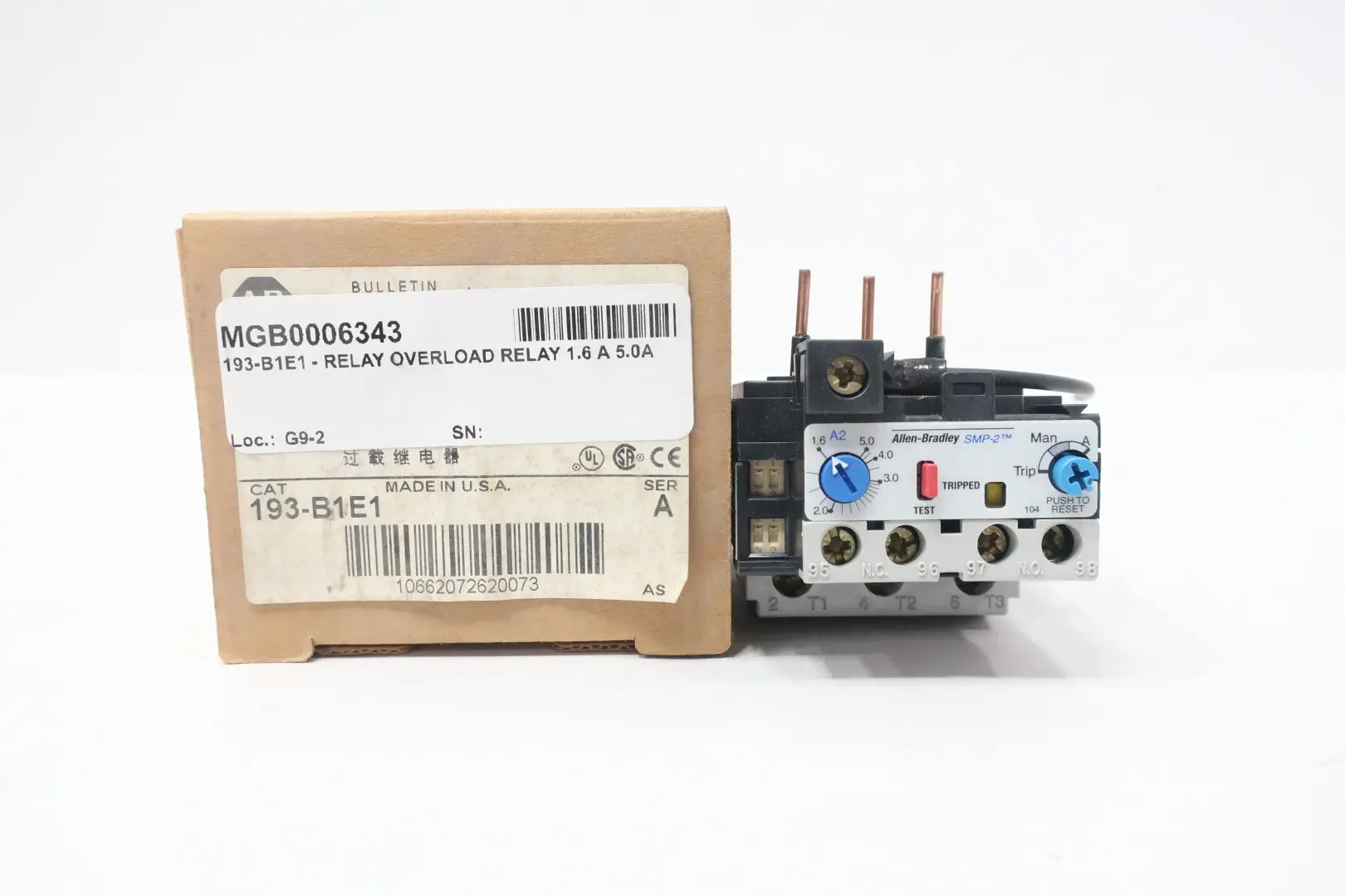 Produktfoto 1 von ALLEN BRADLEY 193-B1E1