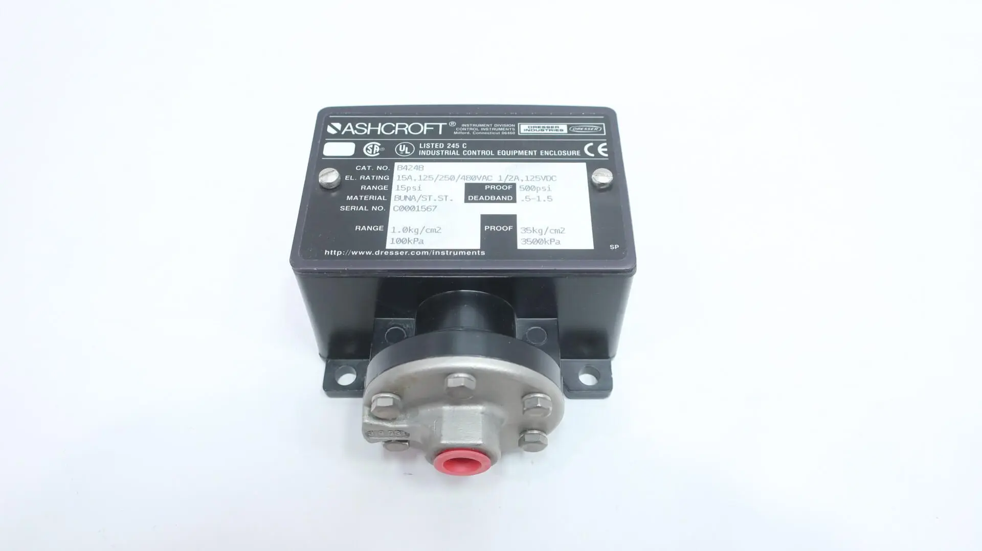 Produktfoto 1 von ASHCROFT B424B