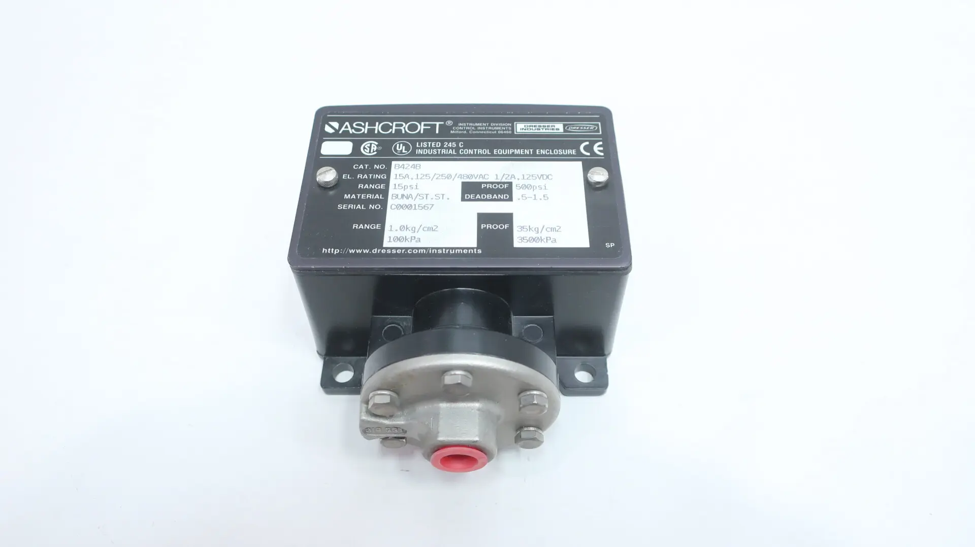 Produktfoto 1 von ASHCROFT B424B