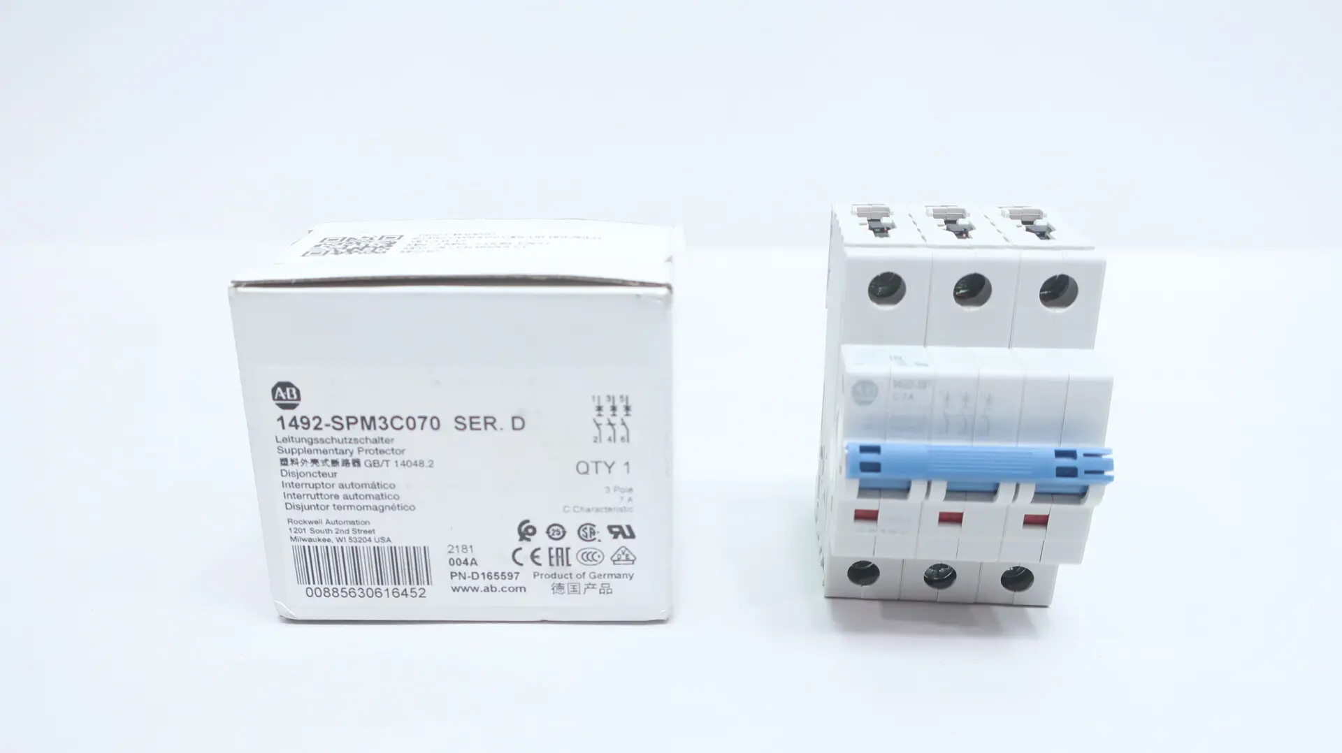 Produktfoto 1 von ALLEN BRADLEY 1492-SPM3C070