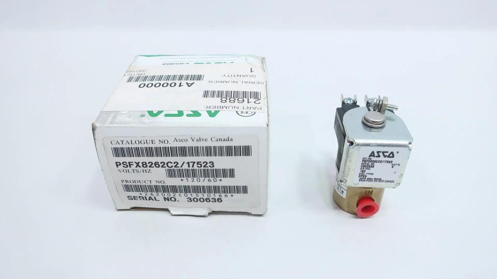 Produktfoto 1 von ASCO PSFX8262C2/17523